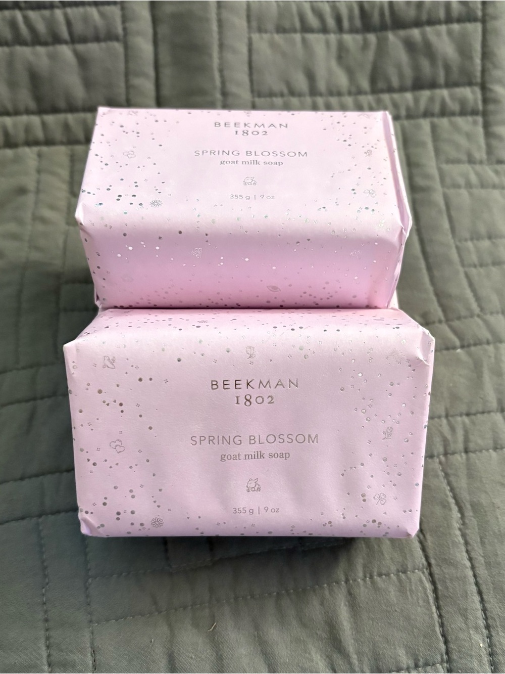Beekman 1802 Goat Milk Soap Spring Blossom 9 oz - Lot Of 3 New.